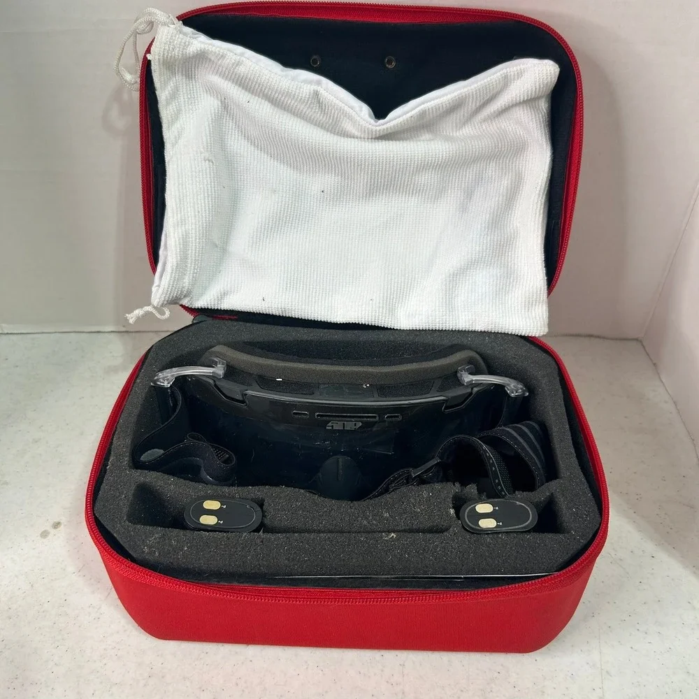 509 Sinister X6 Ignite Heated Goggles Black with Red Case and 2 Batteries